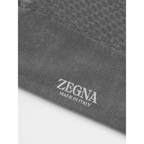 Load image into Gallery viewer, ZEGNA GREY COTTON BLEND SOCKS
