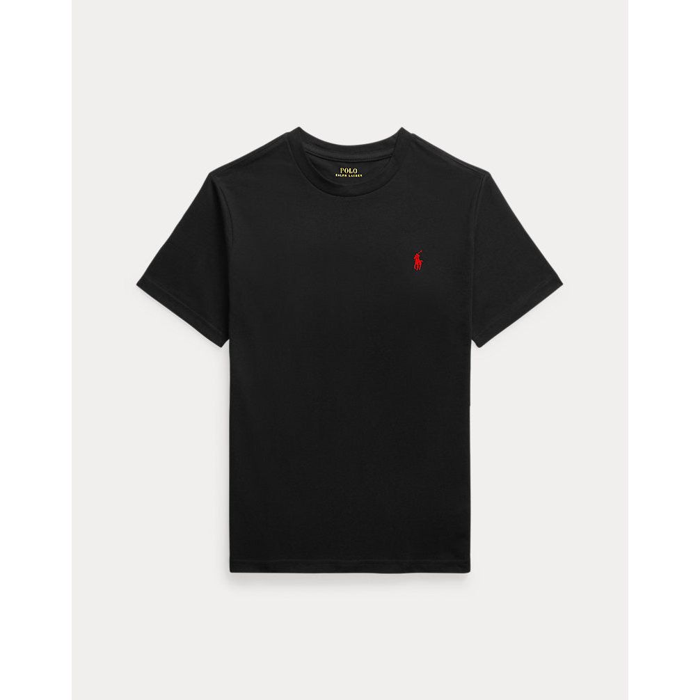 POLO RALPH LAUREN  COTTON JERSEY CREWNECK T-SHIRT