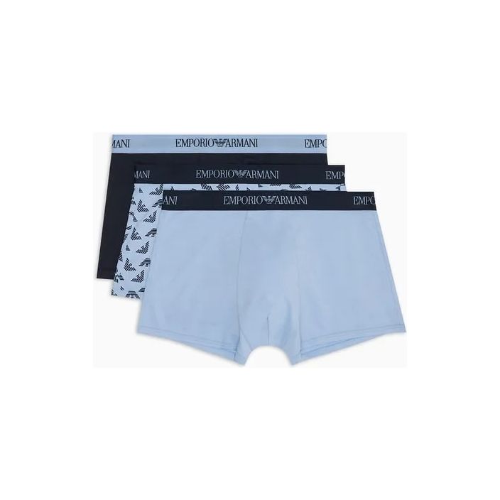 EMPORIO ARMANI THREE-PACK OF PURE COTTON BOXER BRIEFS