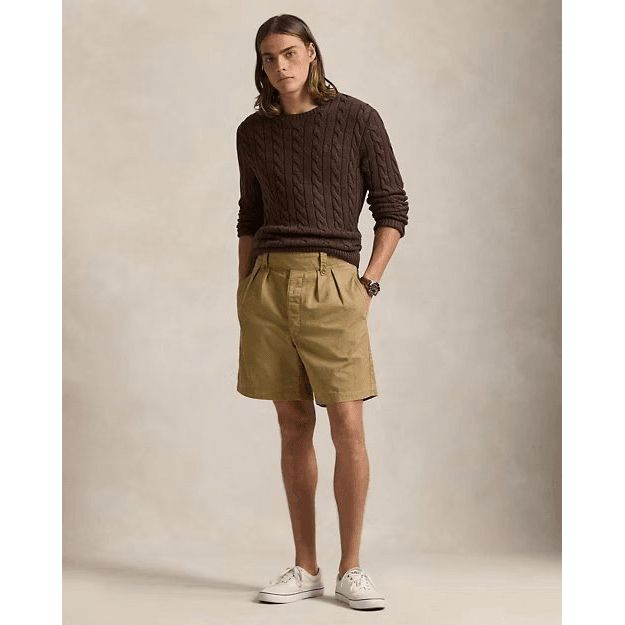 RALPH LAUREN Cable-Knit Cotton Jumper