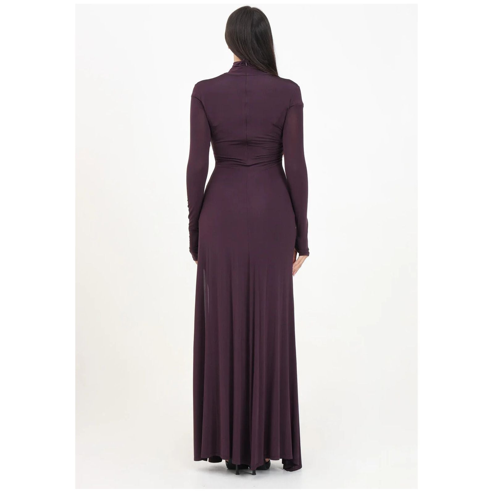 VERSACE JEANS COUTURE Women's Purple Long Dress