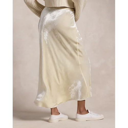 Load image into Gallery viewer, RALPH LAUREN Velvet Bias-Cut Skirt
