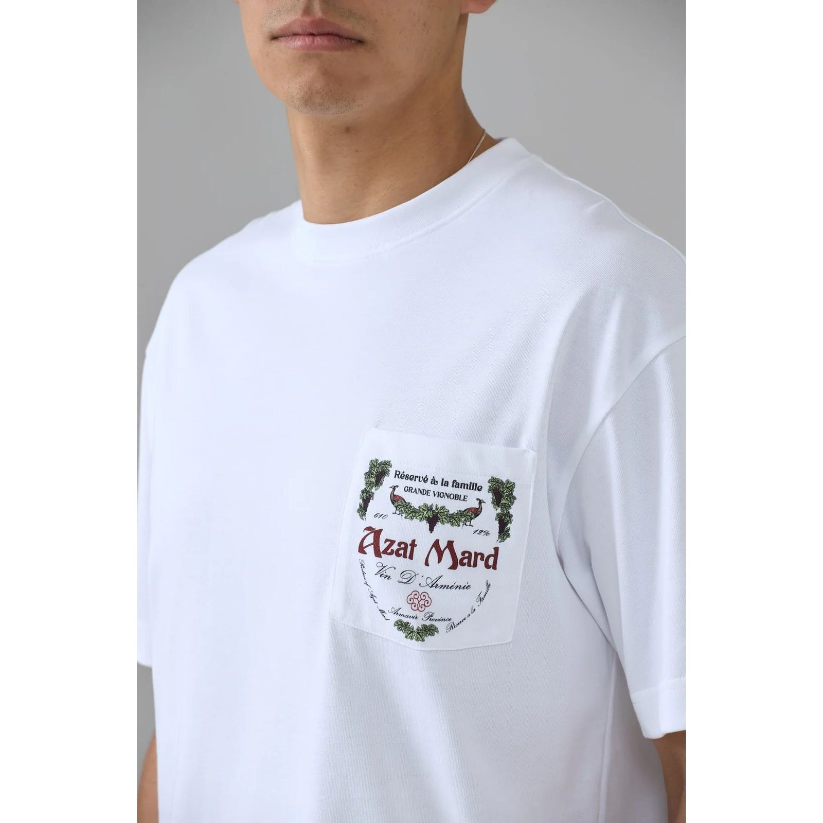 AZAT MARD WHITE CHATEAU DE MARD T-SHIRT