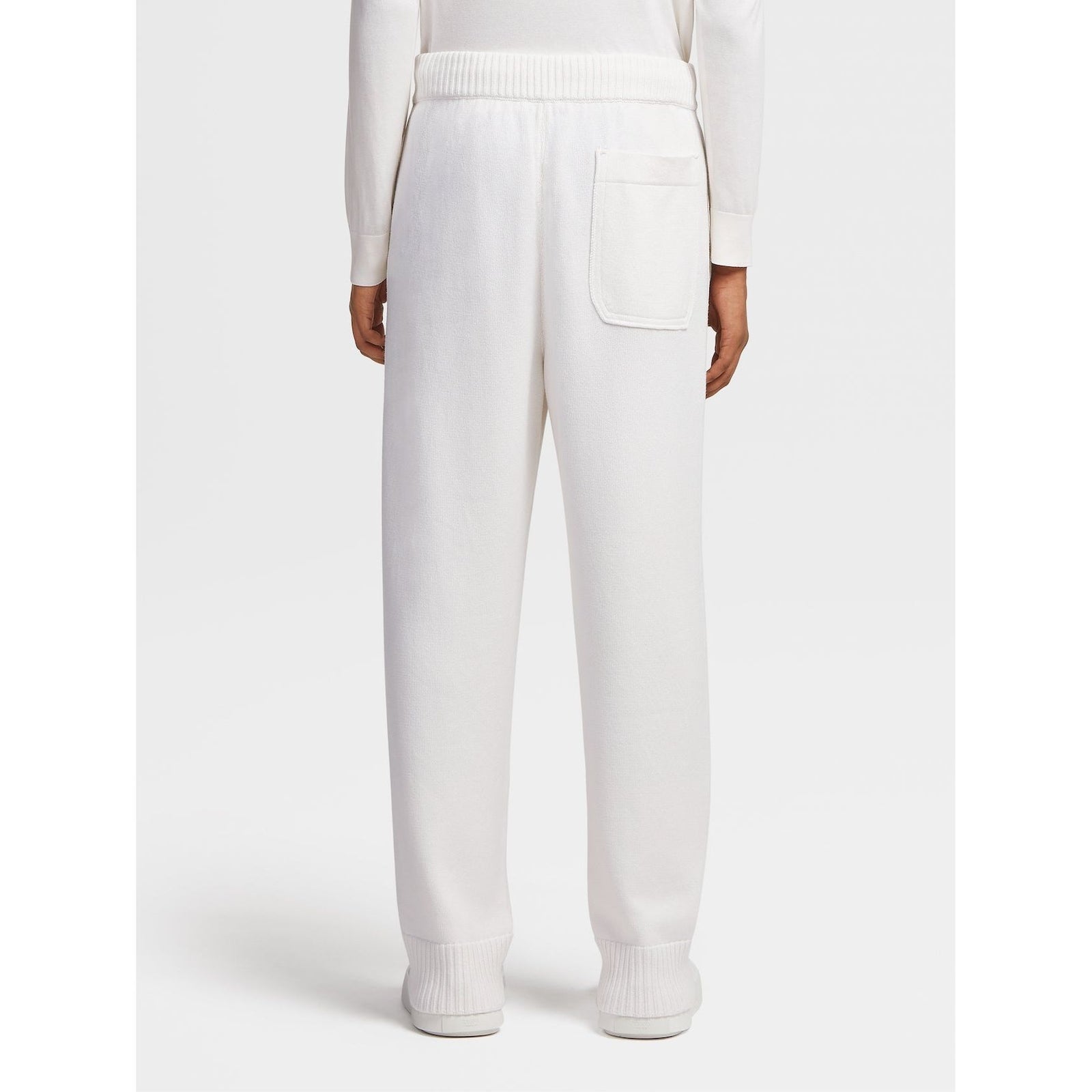 ZEGNA Cashmere and Cotton Knit Joggers