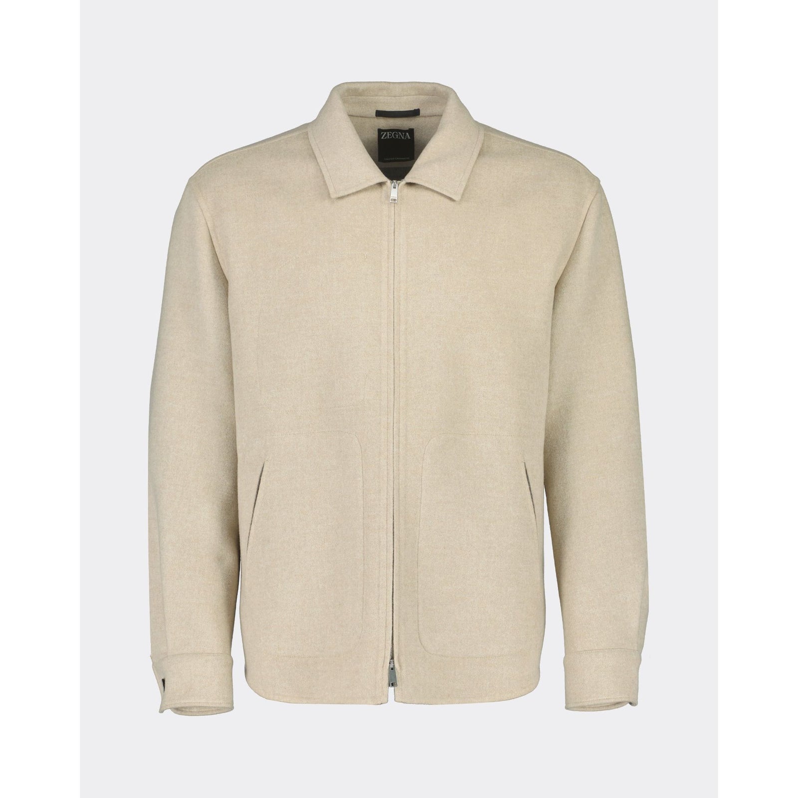 ZEGNA TROFEO CASHMERE DOUBLE OVERSHIRT