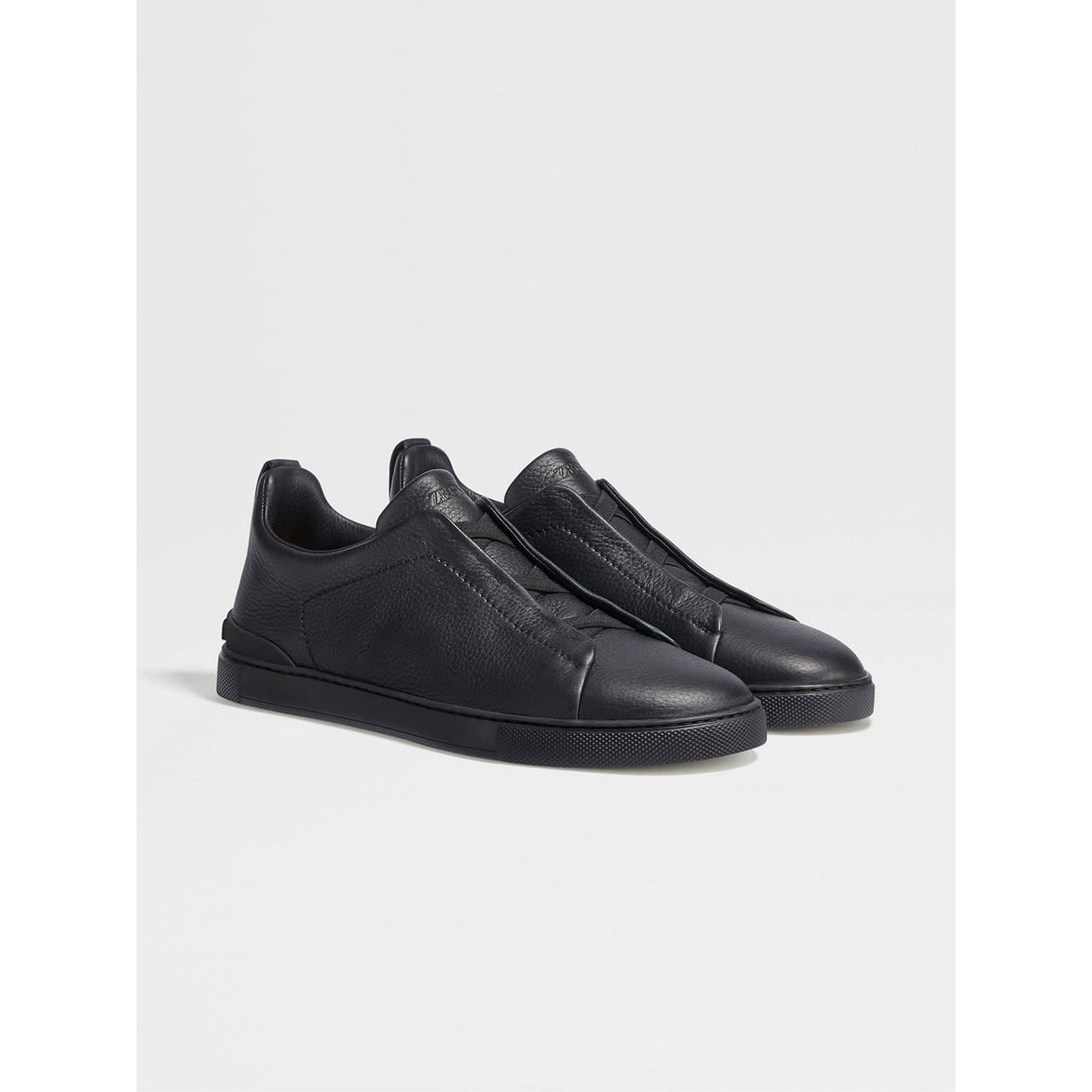 ZEGNA DEERSKIN TRIPLE STITCH™ SNEAKERS