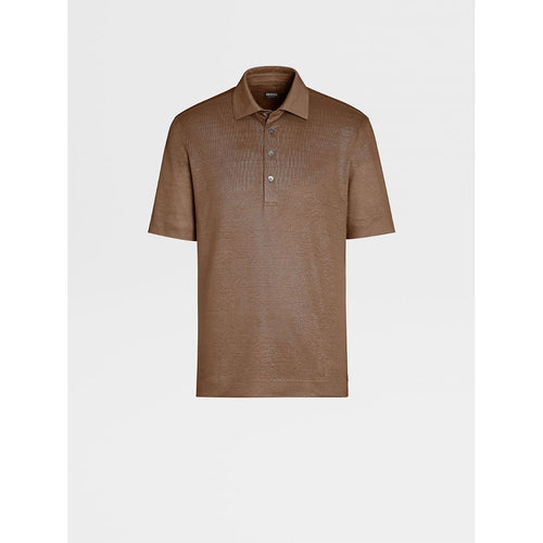 Load image into Gallery viewer, ZEGNA LINEN POLO SHIRT
