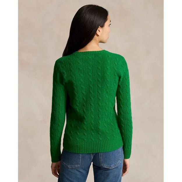 RALPH LAUREN Cable-Knit Wool-Cashmere Jumper