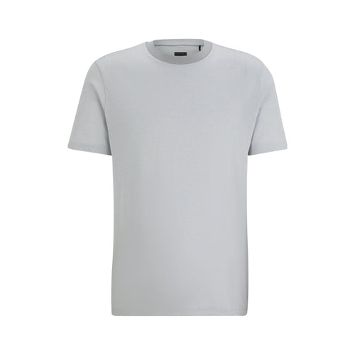Load image into Gallery viewer, BOSS STRUCTURED-COTTON T-SHIRT WITH MERCERIZED FINISH - Yooto
