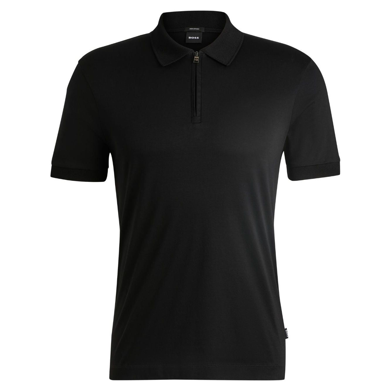 BOSS SLIM-FIT MERCERIZED COTTON POLO SHIRT