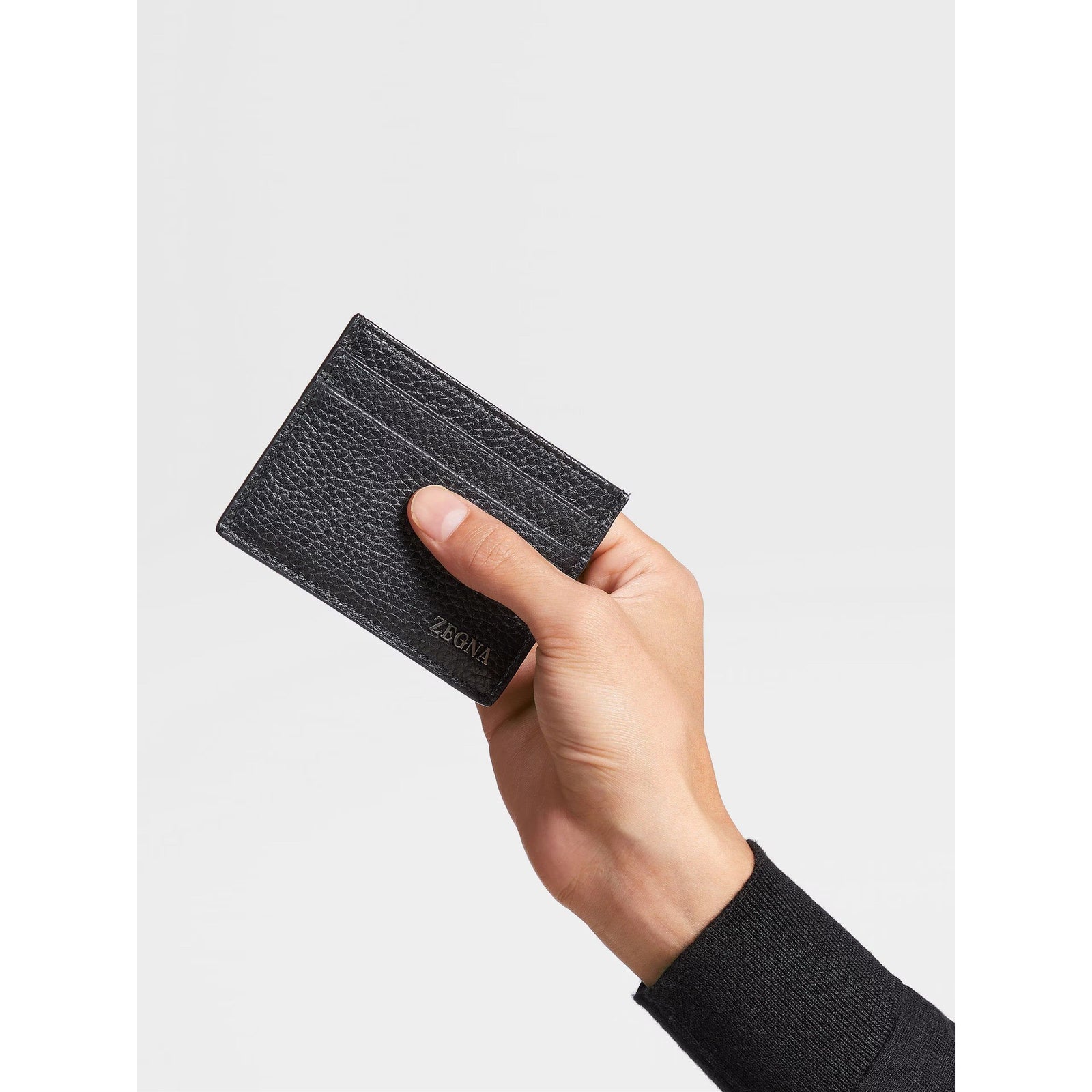 ZEGNA DEERSKIN CARD CASE