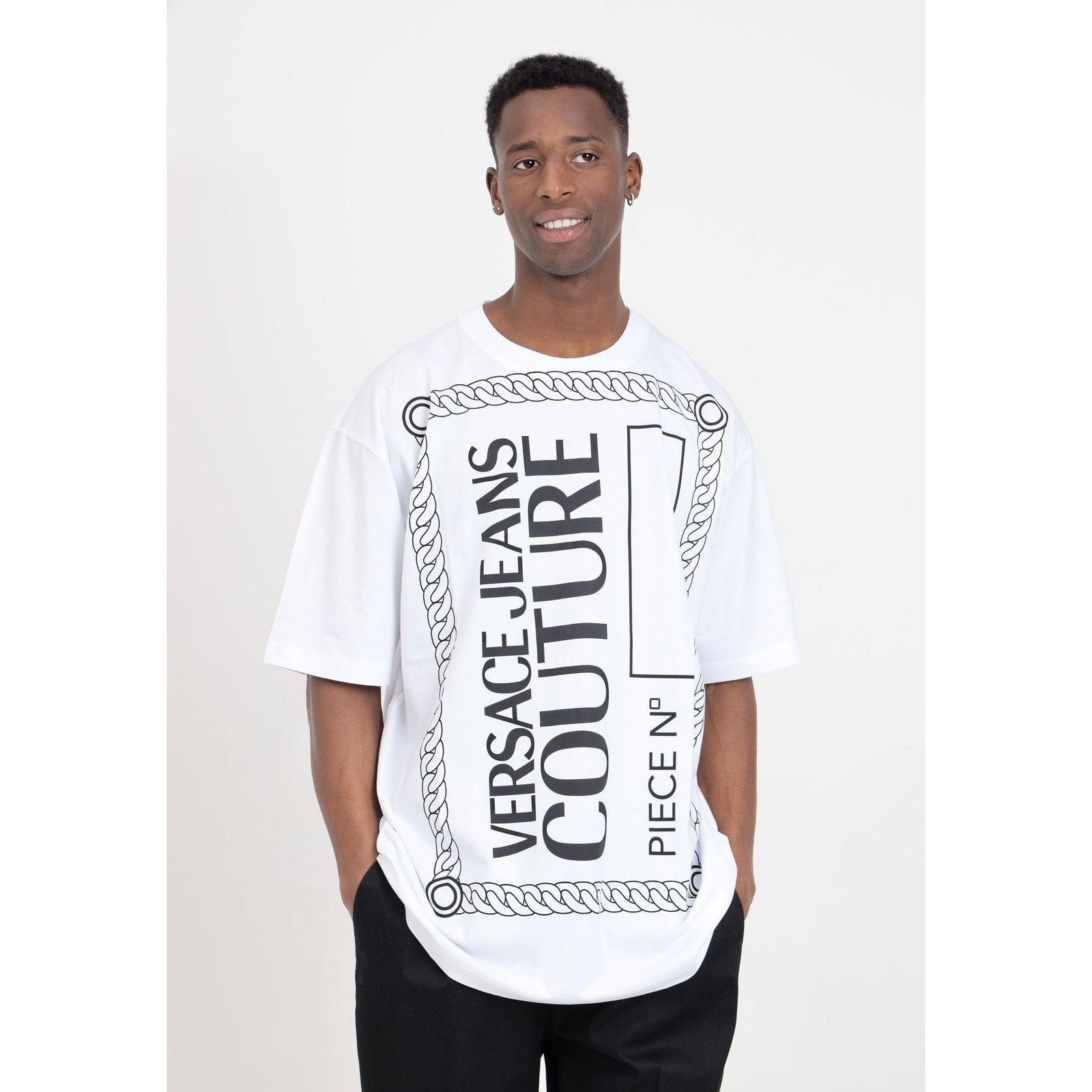 VERSACE JEANS COUTURE GRAFISCHE PRINT T-SHIRTS - Yooto