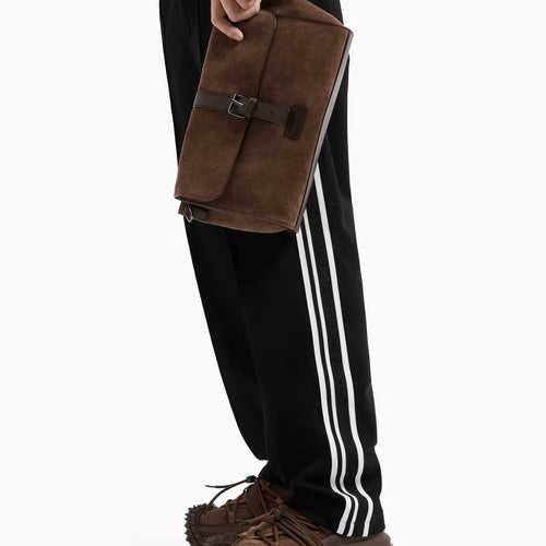 Load image into Gallery viewer, EMPORIO ARMANI Jersey trousers with logo bands
