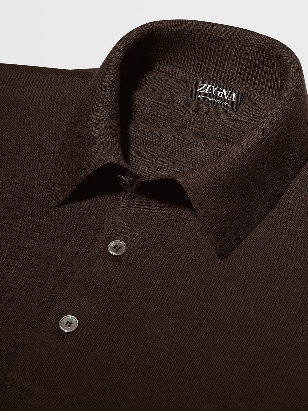 ZEGNA PREMIUM COTTON POLO SHIRT