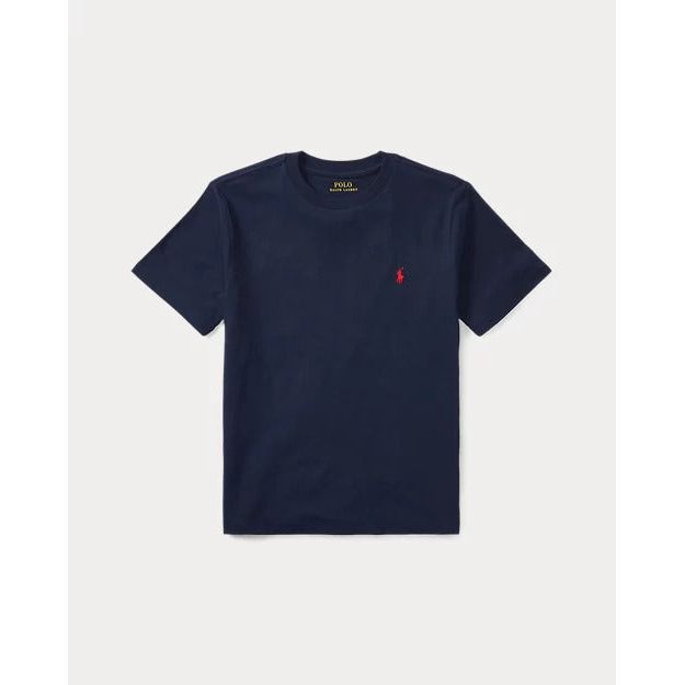 RALPH LAUREN Cotton Jersey Crewneck T-Shirt