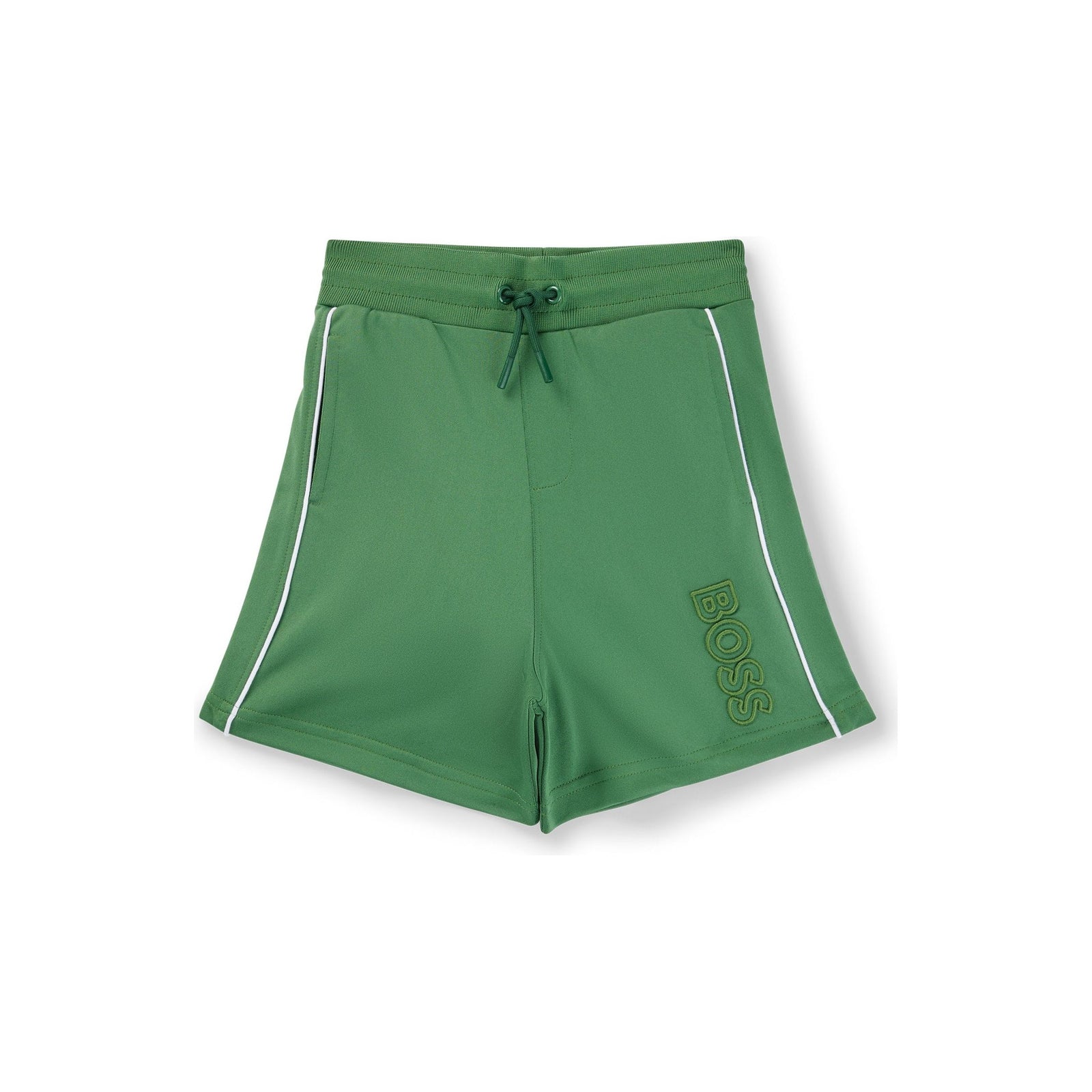 BOSS KIDS KIDS' DRAWSTRING SHORTS WITH EMBROIDERED LOGO - Yooto