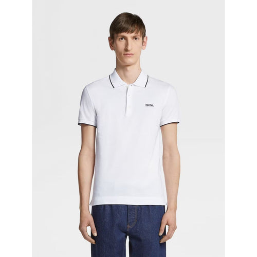 Load image into Gallery viewer, ZEGNA STRETCH COTTON POLO SHIRT
