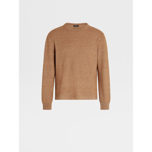 Load image into Gallery viewer, ZEGNA Mélange Oasi Cashmere Knit Crewneck
