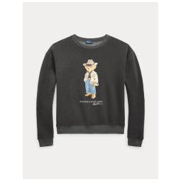 RALPH LAUREN  Polo Bear round neck sweatshirt