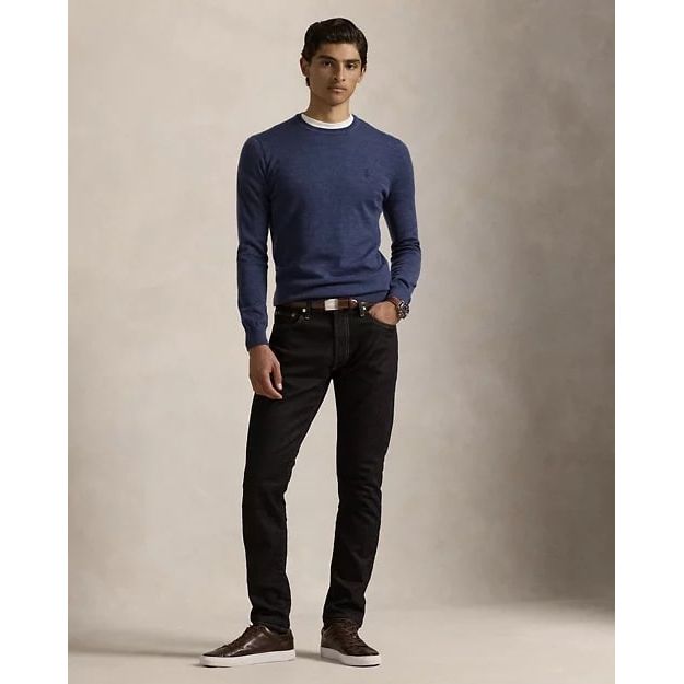 RALPH LAUREN Slim Fit Washable Wool Crewneck Jumper