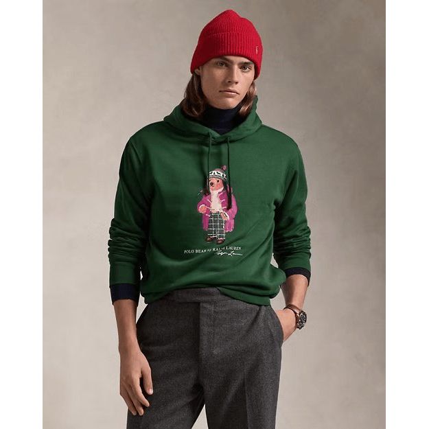 RALPH LAUREN Polo Bear Fleece Hoodie