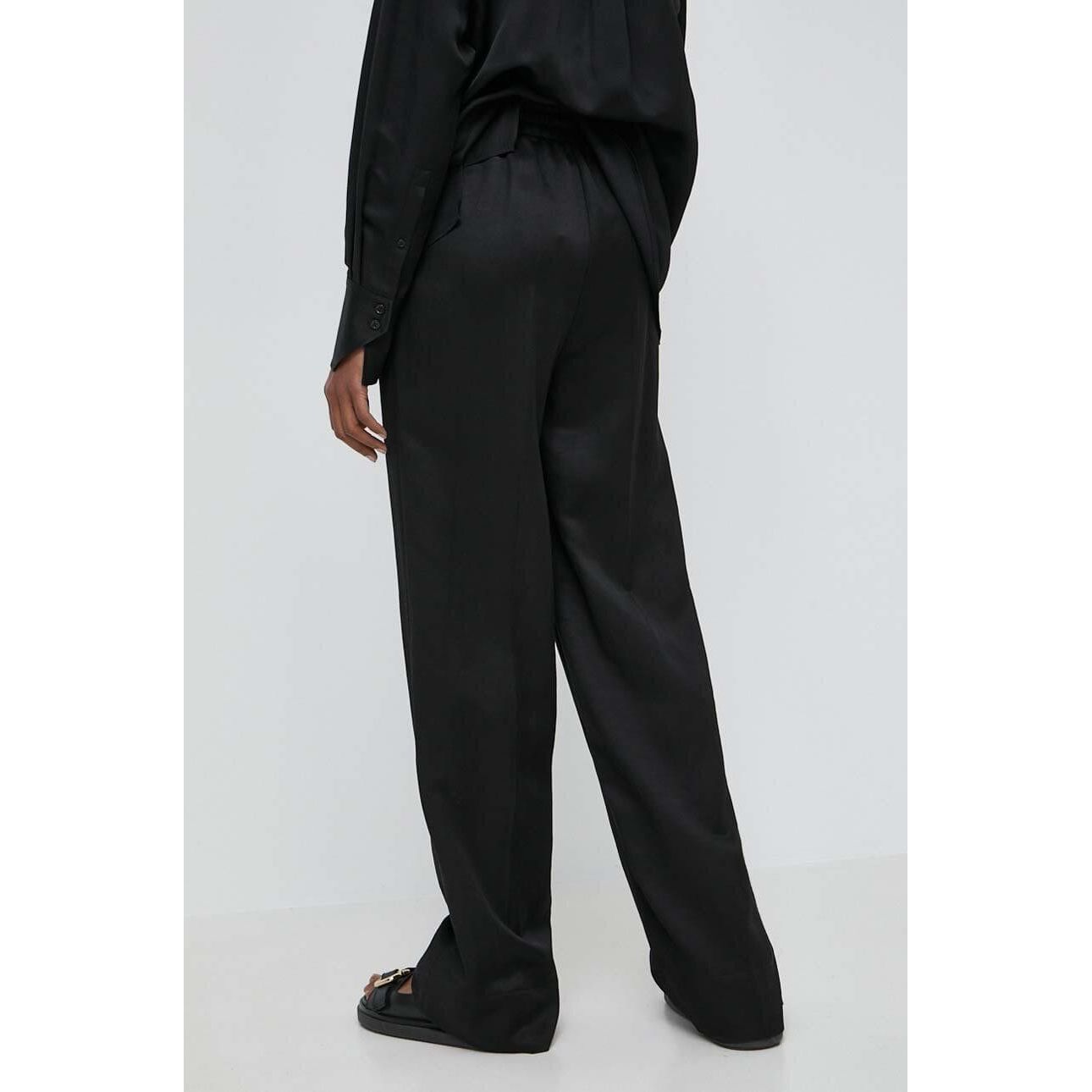 BOSS RELAXED-FIT TROUSERS WITH HARDWARE-TIPPED DRAWCORD - Yooto