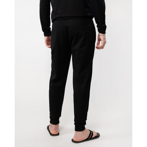 Load image into Gallery viewer, BOSS TRACKSUIT BOTTOMS IN FRENCH TERRY COTTON WITH LOGO DETAIL
