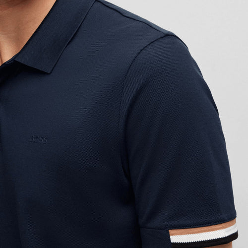 Load image into Gallery viewer, BOSS Regular-fit polo shirt with rubberized logo
