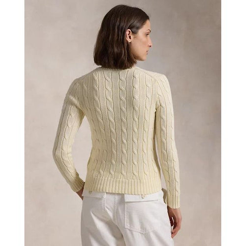 Load image into Gallery viewer, RALPH LAUREN Anchor-Motif Cable Cotton Jumper
