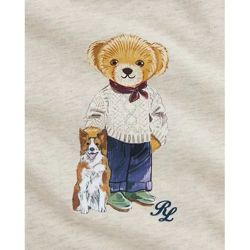 Load image into Gallery viewer, RALPH LAUREN Polo Bear Cotton Jersey Long-Sleeve Tee
