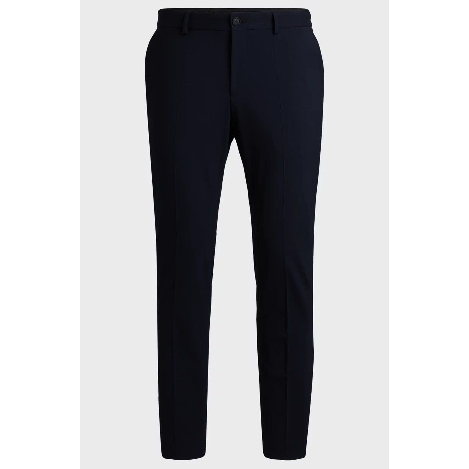 BOSS MODERN-FIT TROUSERS IN A PERFORMANCE-STRETCH WOOL BLEND