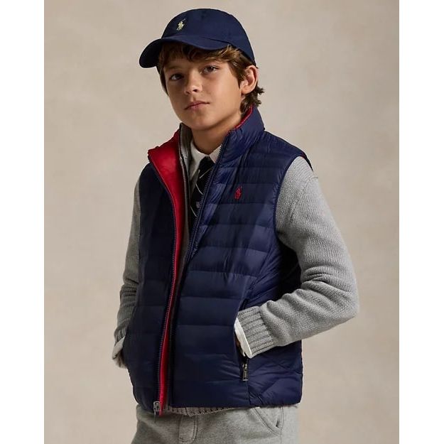 RALPH LAUREN P-Layer 2 Reversible Quilted Gilet