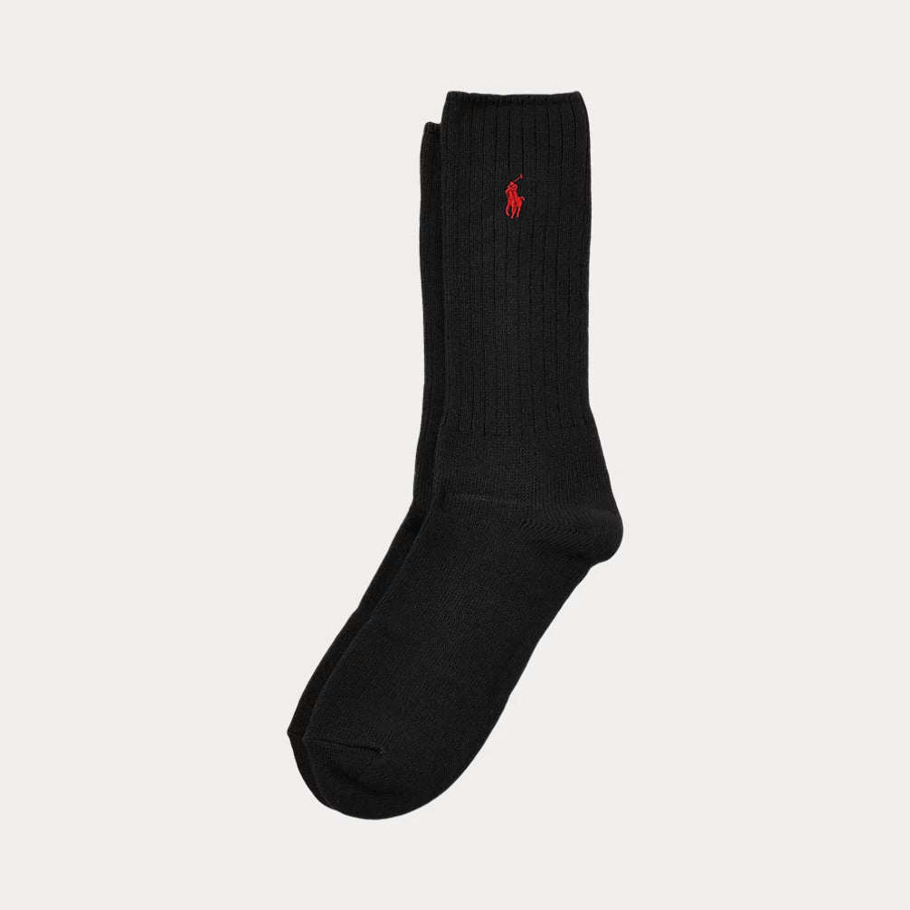 RALPH LAUREN Cotton-Blend Crew Socks