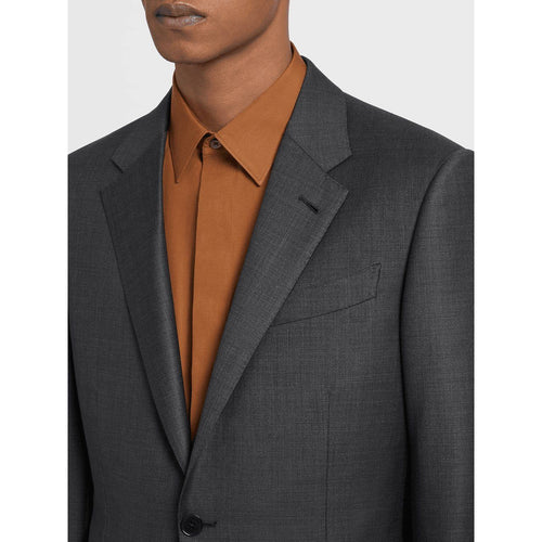 Load image into Gallery viewer, ZEGNA DARK GREY TROFEO™ WOOL SUIT
