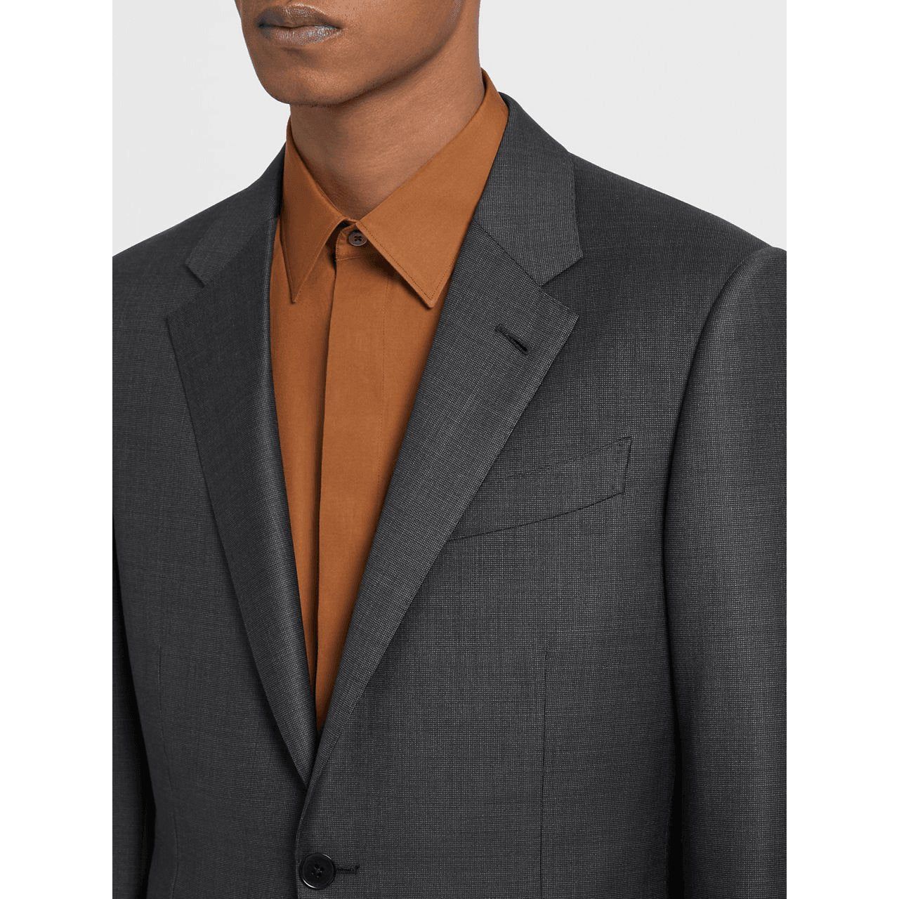 ZEGNA DARK GREY TROFEO™ WOOL SUIT