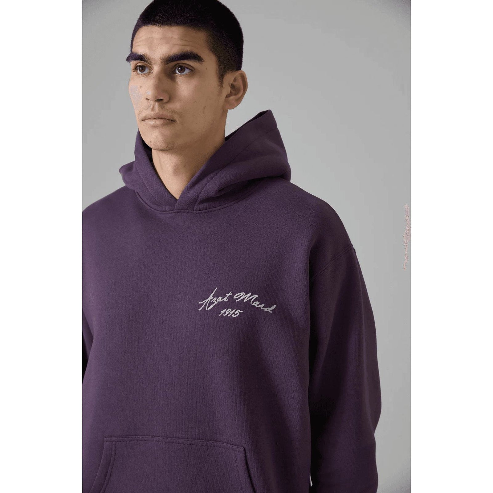 AZAT MARD FORGET ME NOT MIDNIGHT PLUM HOODIE