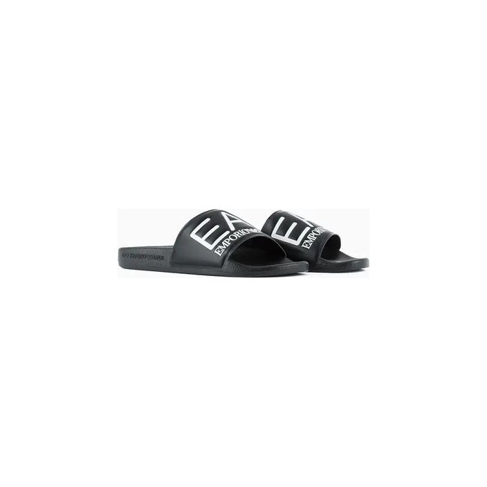 EA7 SLIDERS WITH OVERSIZED LOGO