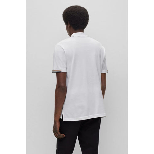 Load image into Gallery viewer, BOSS Polo shirt made of natural cotton with logo
