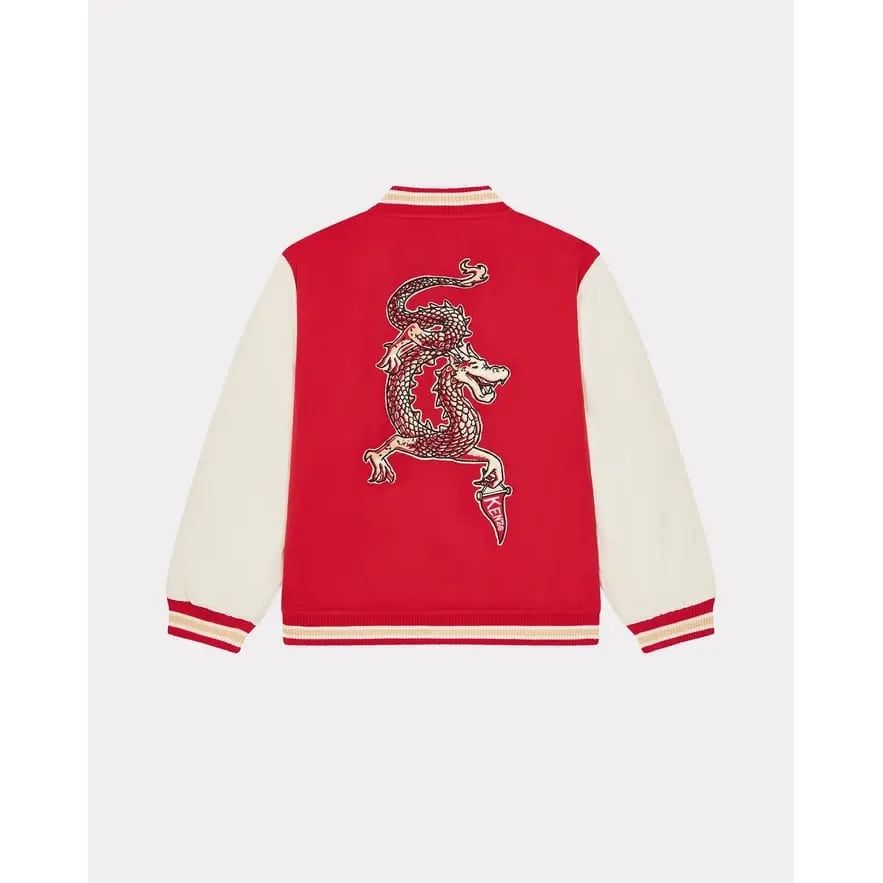 KENZO KIDS YEAR OF THE DRAGON' EMBROIDERED REVERSIBLE JACKET - Yooto