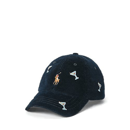 Load image into Gallery viewer, RALPH LAUREN Embroidered Corduroy Ball Cap
