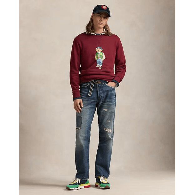 RALPH LAUREN Polo Bear Fleece Sweatshirt