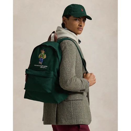 Load image into Gallery viewer, RALPH LAUREN Polo Bear Canvas Backpack
