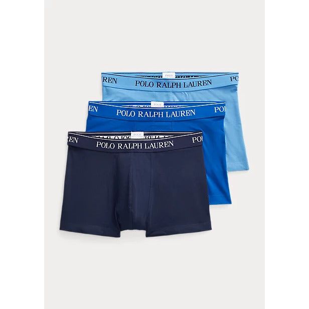 POLO RALPH LAUREN CLASSIC STRETCH COTTON TRUNK 3-PACK - Yooto