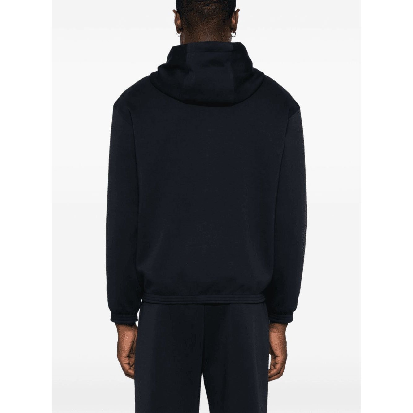 EMPORIO ARMANI reversible zip-up hoodie