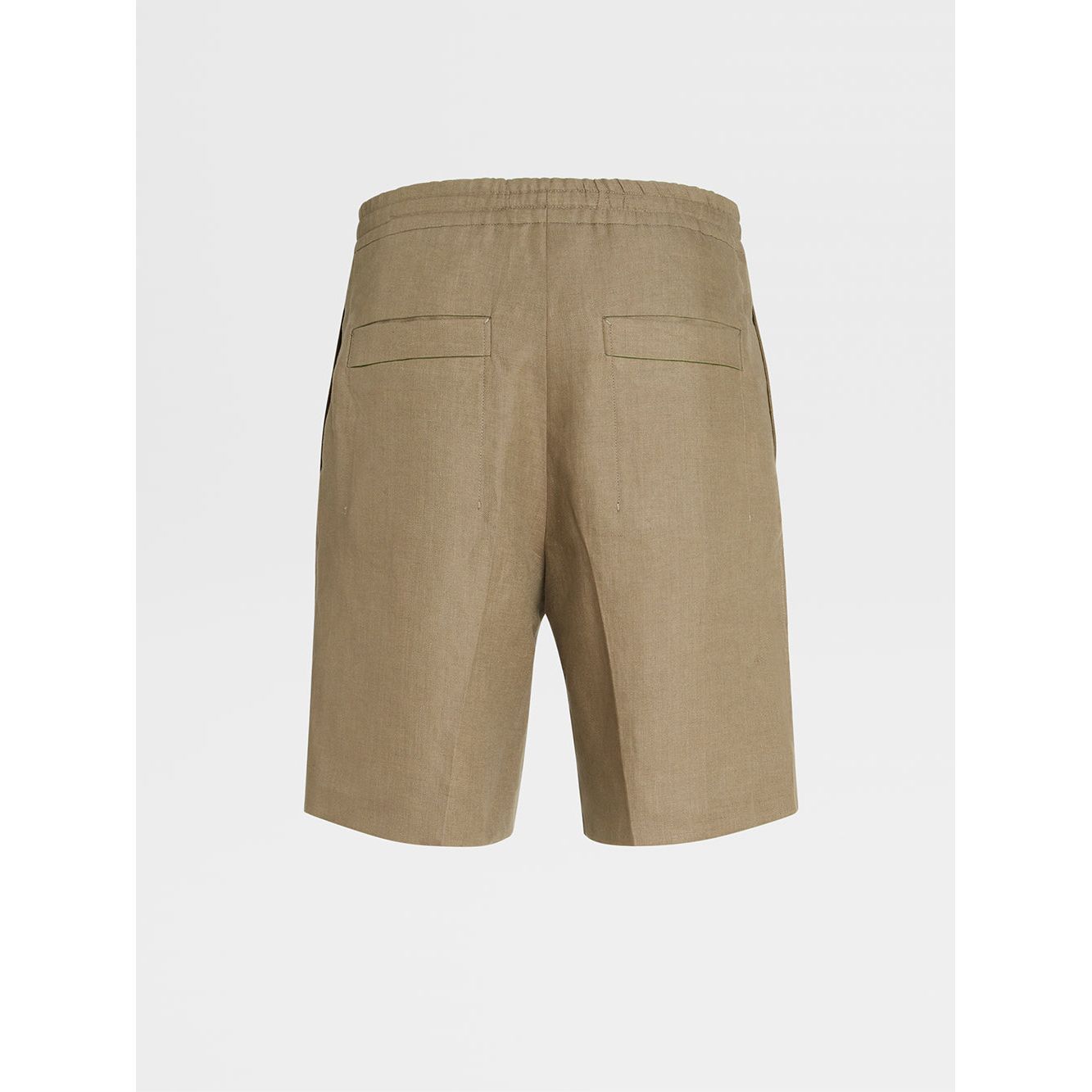 ZEGNA OASI LINO SHORT PANTS