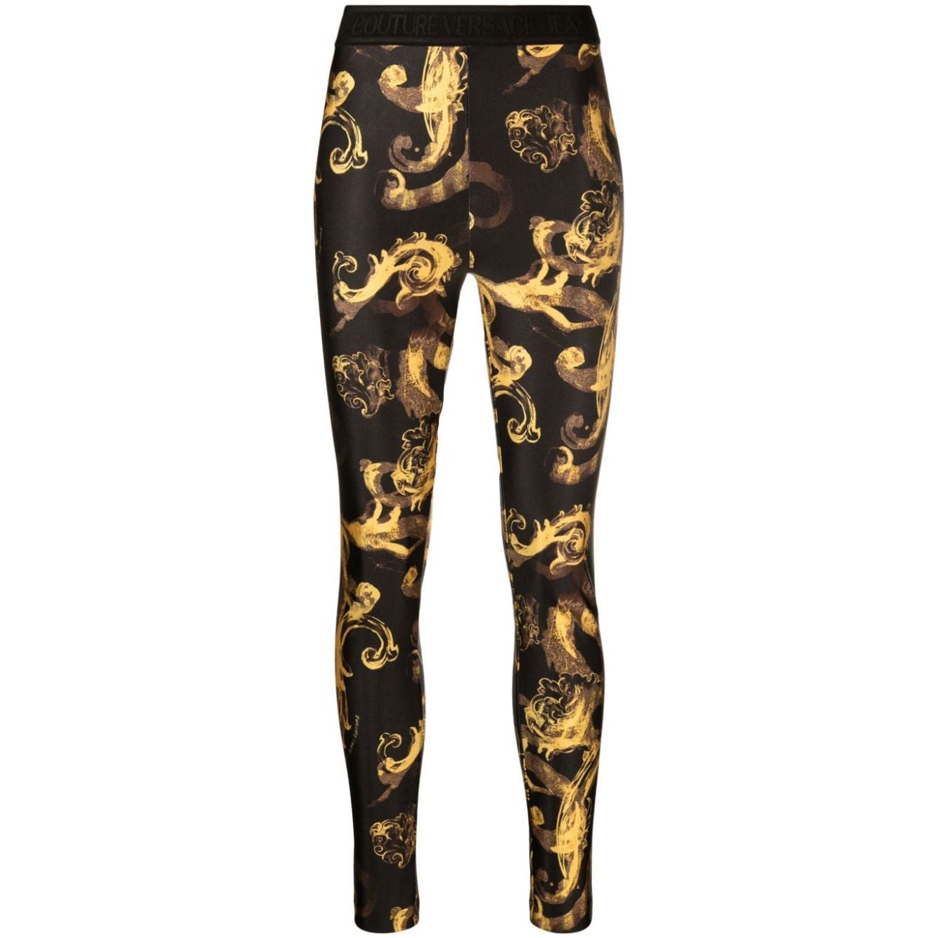 VERSACE JEANS COUTURE DAMASK LEGGINGS - Yooto
