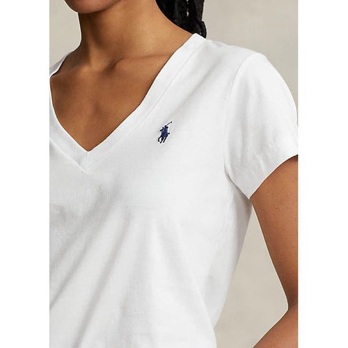 Load image into Gallery viewer, POLO RALPH LAUREN COTTON JERSEY V-NECK T-SHIRT - Yooto
