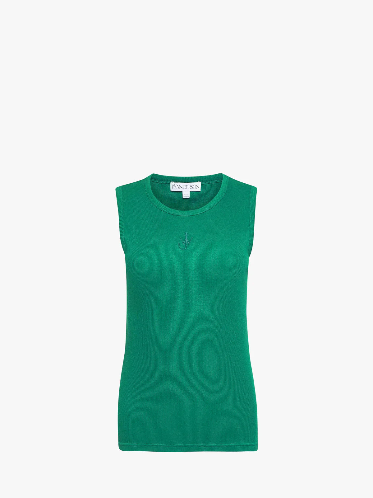 JW Anderson TANK TOP WITH ANCHOR EMBROIDERY