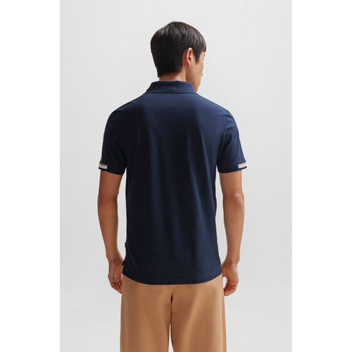 Load image into Gallery viewer, BOSS Polo shirt made of natural cotton with logo
