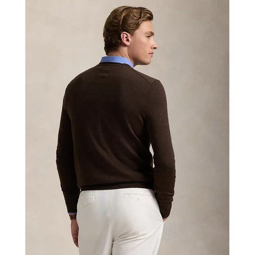 Load image into Gallery viewer, RALPH LAUREN Slim Fit Washable Wool Crewneck Jumper
